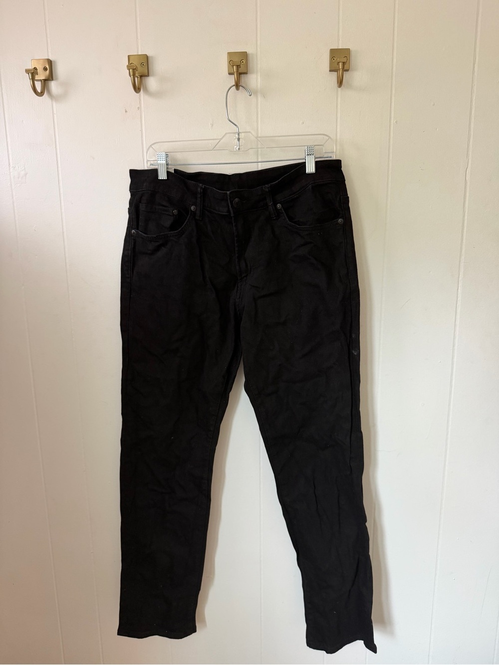 H&M Men's Straight Black Jeans